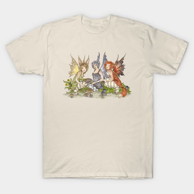 Wild Fae T-Shirt by AmyBrownArt